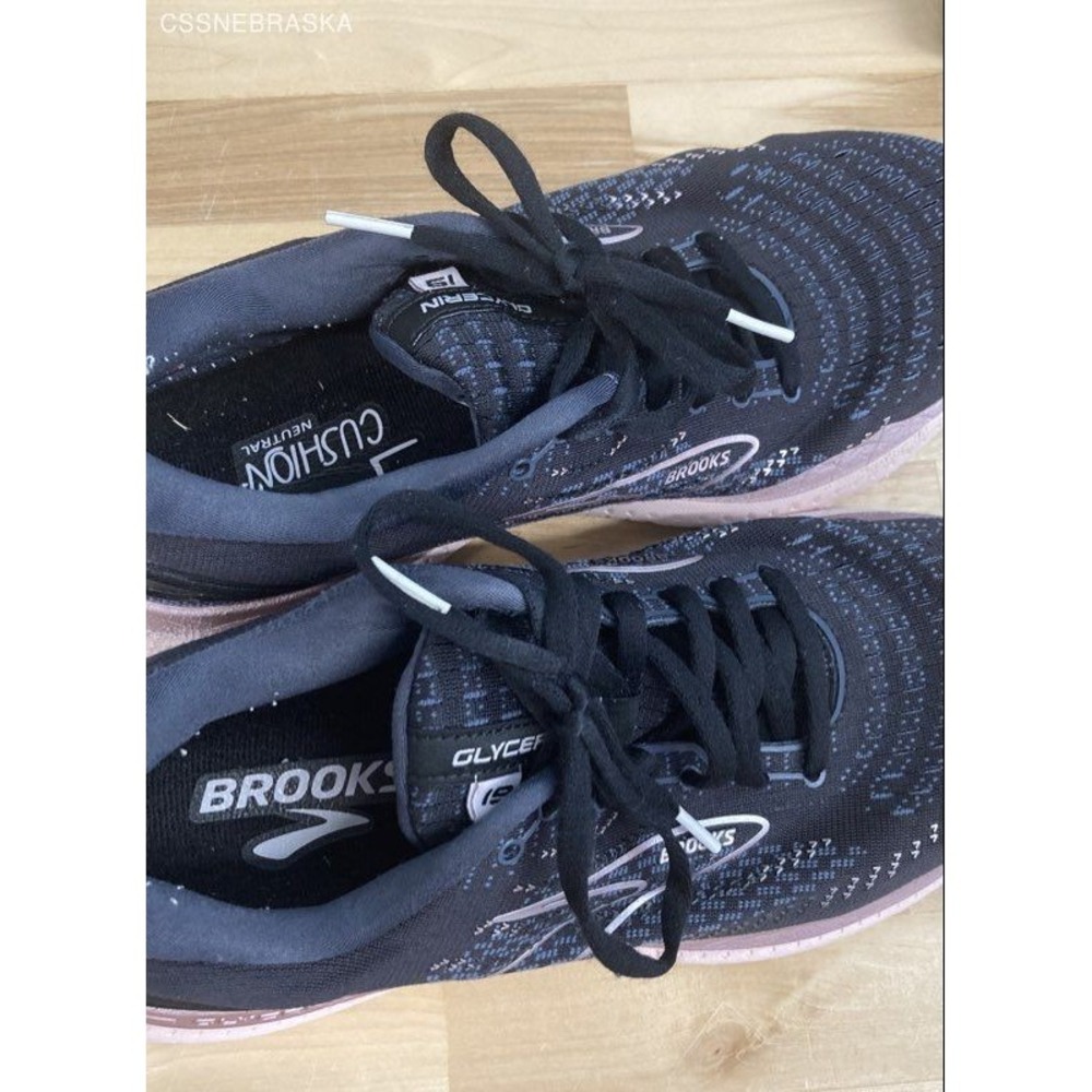 Brooks Black Glycerin 19 Running Shoes, Women's - Size 9.5 - Picture 11 of 11
